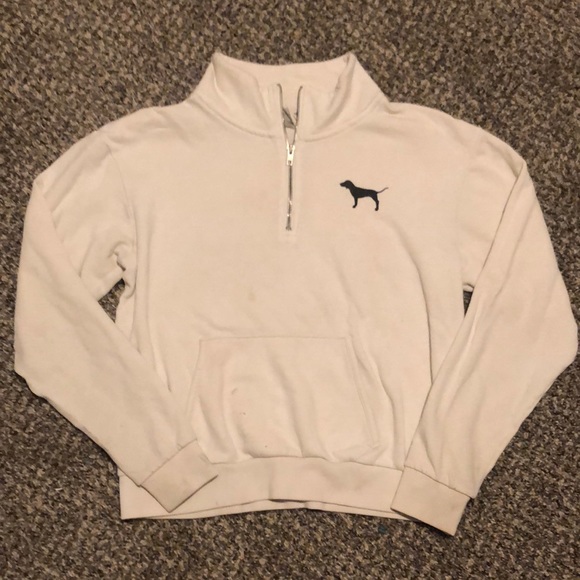 PINK Victoria's Secret Tops - White PINK Sweater